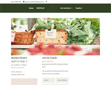 Tablet Screenshot of growers-market.com